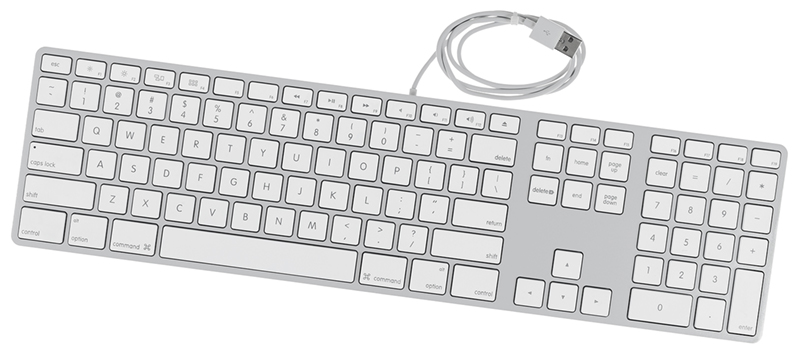 Bàn phím Keyboard Apple USB A1243 Có dây - Chính hãng