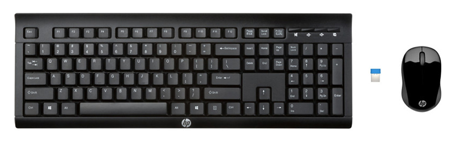 Bộ bàn phím và chuột HP FIJI Wireless Combo Keyboard A/P_6JU16AA Chính Hãng