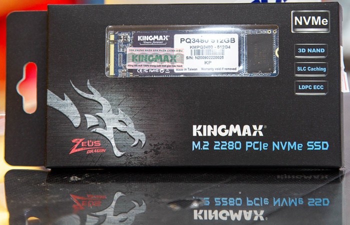 Ổ cứng SSD Kingmax PQ3480 512GB M.2 2280 PCIe Chính Hãng
