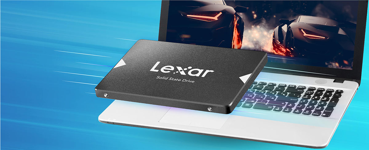 Ổ cứng SSD Lexar 1TB 2.5'' SATA3 (LNS100-1TRB) Chính Hãng