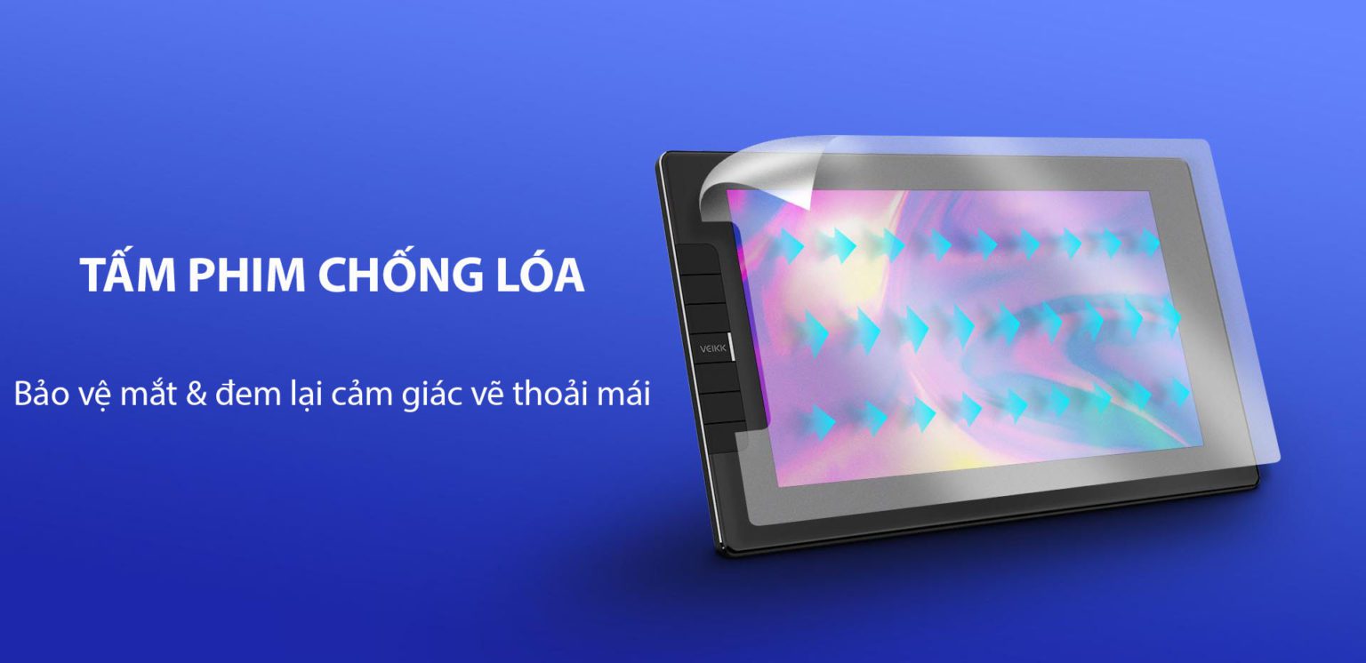 Bảng Vẽ Màn Hình VEIKK VK1560 Pro 15.6inch FullHD Vòng Dial 92%NTSC - longbinh.com.vn