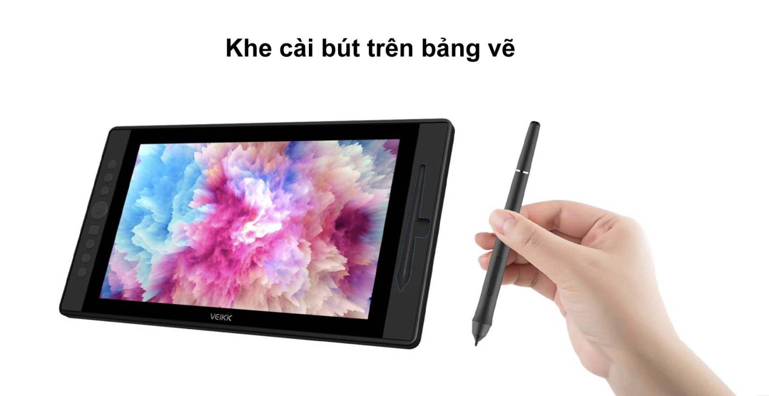 Bảng Vẽ Màn Hình Veikk VK1560 - longbinh.com.vn