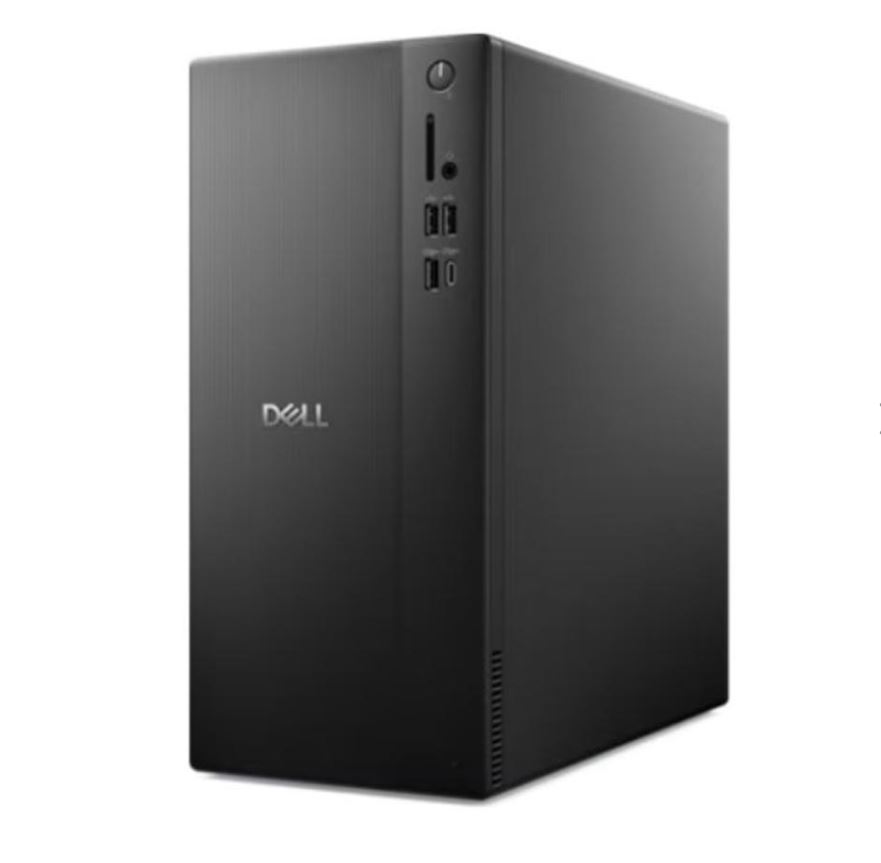 Máy tính để bàn (PC) DELL Tower ECT1250 DT-14400-8-512G-2Y (i5-14400/8GD5/512GSSD/BT/KBCopilot/M/W11SL/Pro/2Y/ĐEN/Bàn phím có Copilot) Chính hãng