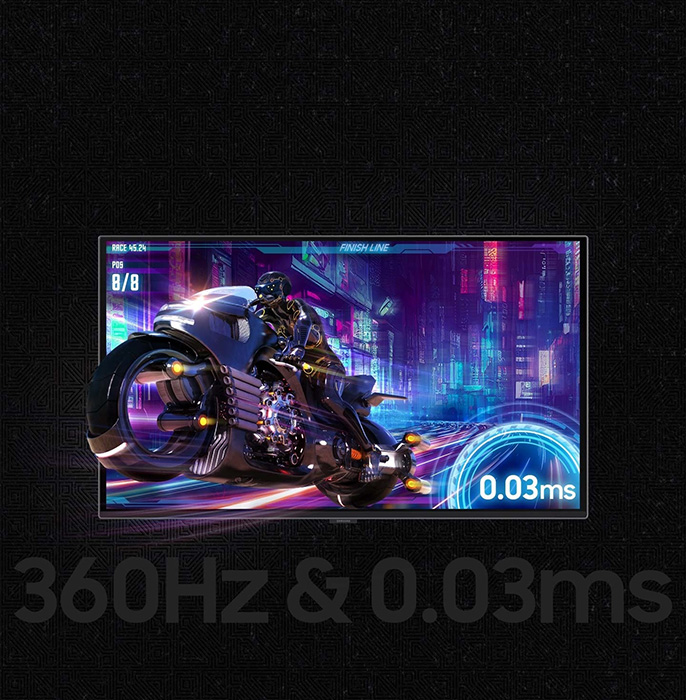Màn Hình Gaming SAMSUNG Odyssey OLED G6 G60SD LS27DG602SEXXV (27 inch - OLED - 2K - 360hz - 0.03ms) Chính hãng