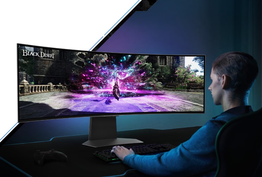 Màn hình Gaming Samsung Odyssey OLED G9 G95SC LS49CG954SEXXV (49 inch - Cong - OLED - DQHD - 240 Hz - 0.03 ms) Chính hãng