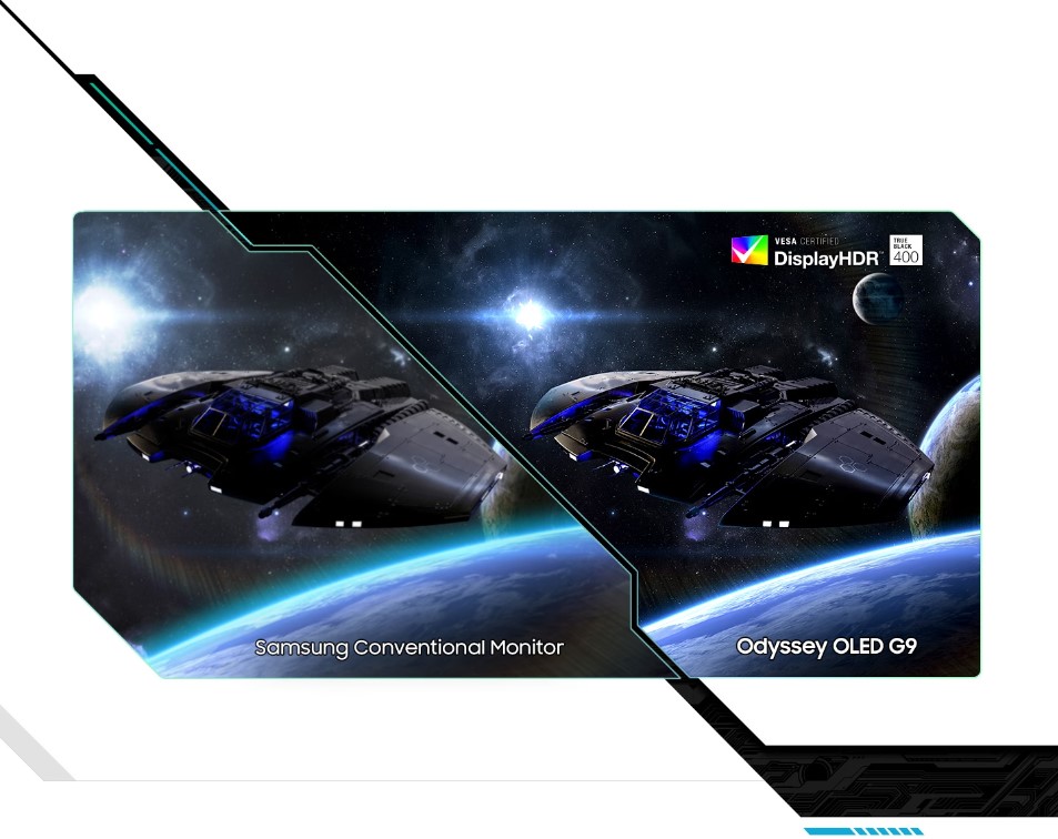 Màn hình Gaming Samsung Odyssey OLED G9 G95SC LS49CG954SEXXV (49 inch - Cong - OLED - DQHD - 240 Hz - 0.03 ms) Chính hãng