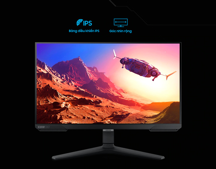 Màn Hình Gaming SAMSUNG Odyssey G4 LS25BG400EEXXV (25.0 inch - FHD - IPS - 240Hz - 1ms - GSync - HDR10) Chính hãng