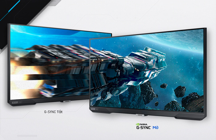 Màn Hình Gaming SAMSUNG Odyssey G4 LS25BG400EEXXV (25.0 inch - FHD - IPS - 240Hz - 1ms - GSync - HDR10) Chính hãng