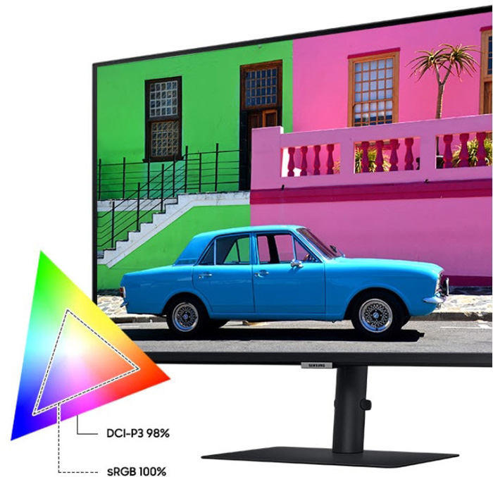 Màn Hình Đồ Họa SAMSUNG ViewFinity S8 LS32B800PXEXXV (32.0 inch - 4K - IPS - 60Hz - 5ms - USB TypeC - Network RJ45) Chính hãng
