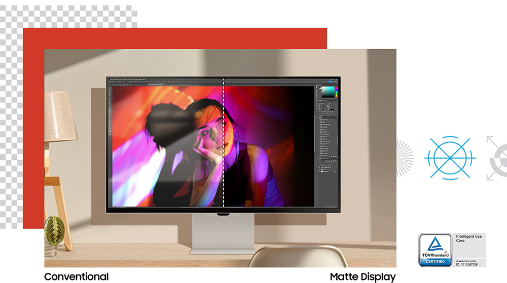 Màn Hình SAMSUNG ViewFinity S9 5K LS27C900PAEXXV (27 inch - IPS - 5K - 60Hz - 5ms- Speaker - Webcam) Chính hãng
