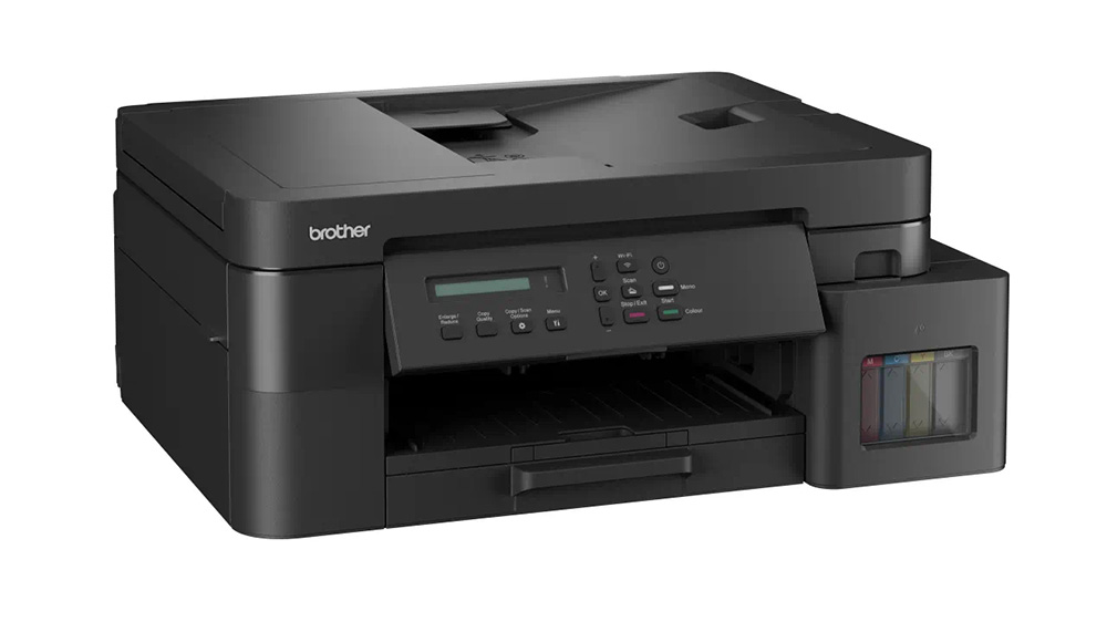 Máy in phun màu đa năng Brother DCP-T830DW (In đảo mặt | Copy | Scan | A4 | A5 | USB | LAN | WIFI) Chính hãng
