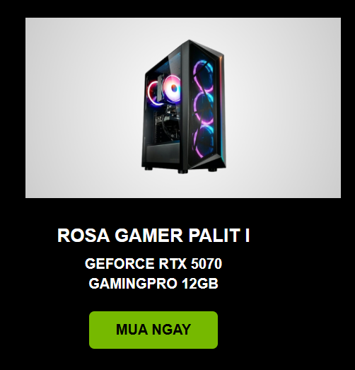 Card đồ họa PALIT GeForce RTX 50 Series