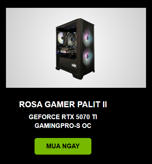 Card đồ họa PALIT GeForce RTX 50 Series