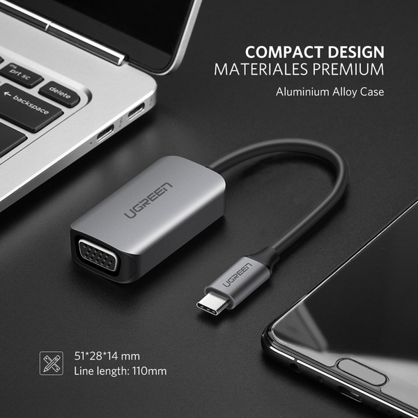 3._Cáp_chuyển_USB-C_sang_VGA_UGREEN__50316__-_longbinh.com.vn