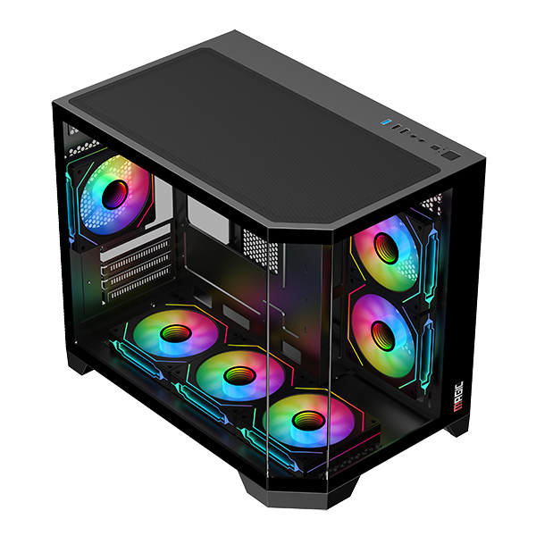 1._CASE_MAGIC_CUBI-M_PRO__Full_M-ATX___MÀU_ĐEN__MÀU_TRẮNG__-_longbinh.com.vn