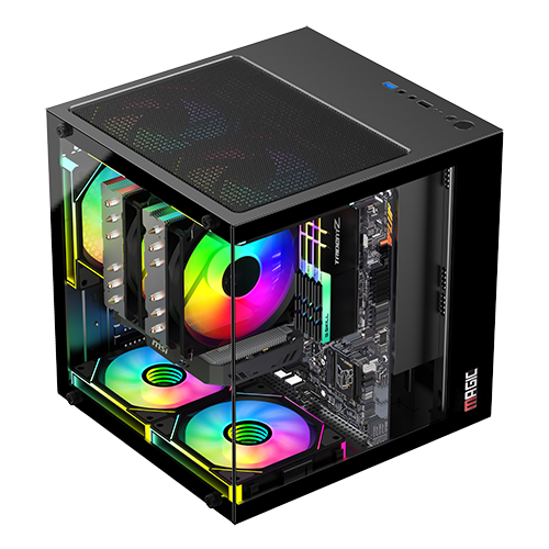 1._VỎ_CASE_MAGIC_AQUA-M_ELITE__M-ATX___MÀU_ĐEN__MÀU_TRẮNG__-_longbinh.com.vn