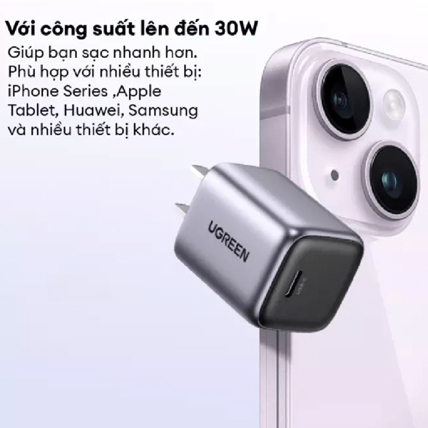 Sạc_Charger_Ugreen_90901_type_C_30W_chuẩn_US_-_longbinh.com.vn0