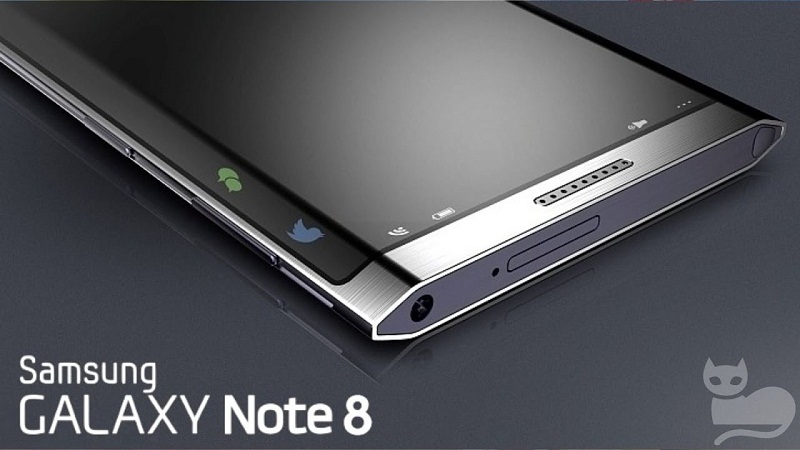Galaxy Note 8 được tiết lộ thiết kệ qua bản vẽ kèm cấu hình